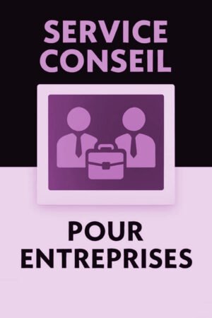 Service-conseil pour entreprises (Site Internet)